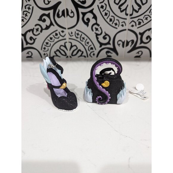 Disney Parks Shoe & Purse Ornaments The Little Mermaid Ursula Runway